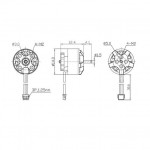BETAFPV 1105 5000KV Brushless Motors (4 Pcs)